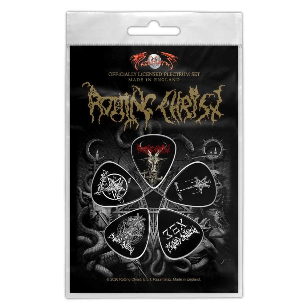 Rotting Christ - 666 Plectrum - Multicolours